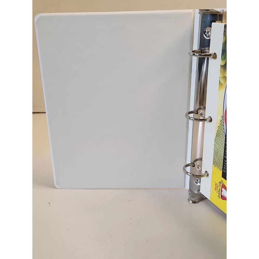 Vintage Campbell's Foodservice Golden Ladle Recipe Binder 1996 w/ 10 Bulk Cards